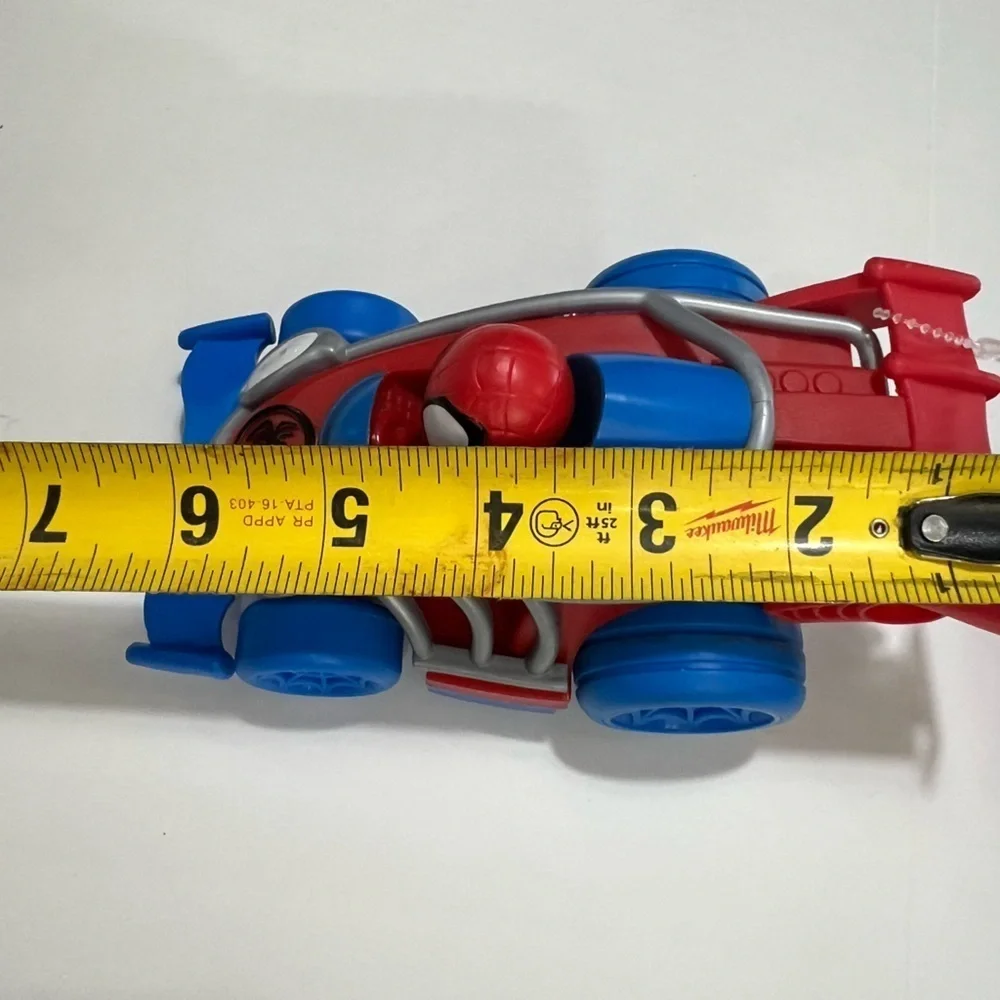 Spiderman Red and Blue Action Vehicle Set